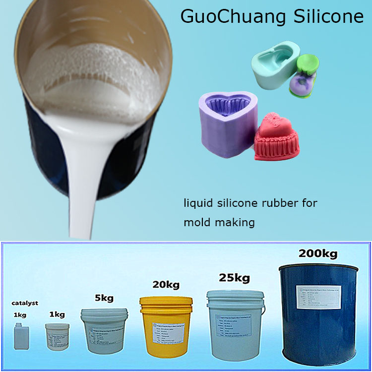 C-810 soft rtv 2 liquid silicone with hardener for mold making