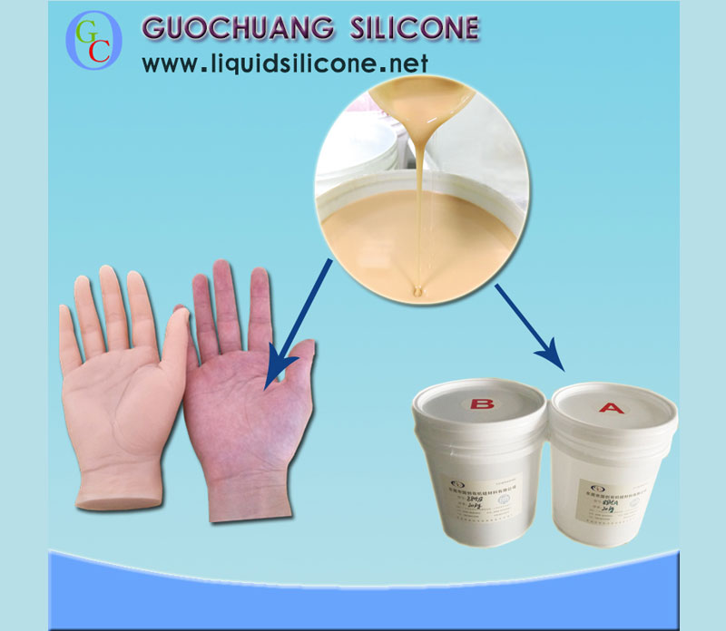 Body Parts Casting Medical Grade Liquid Silicone Rubber