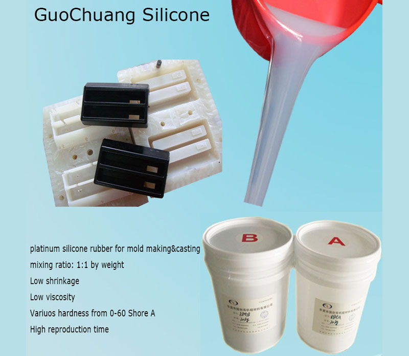 Translucent Platinum Cure Silicone Rubber For Printing Pad Making