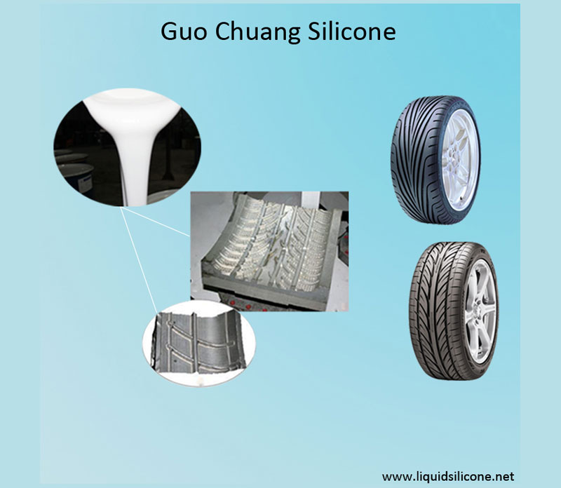 Platinum Cure Rtv2 Silicone Rubber for Tire Molding