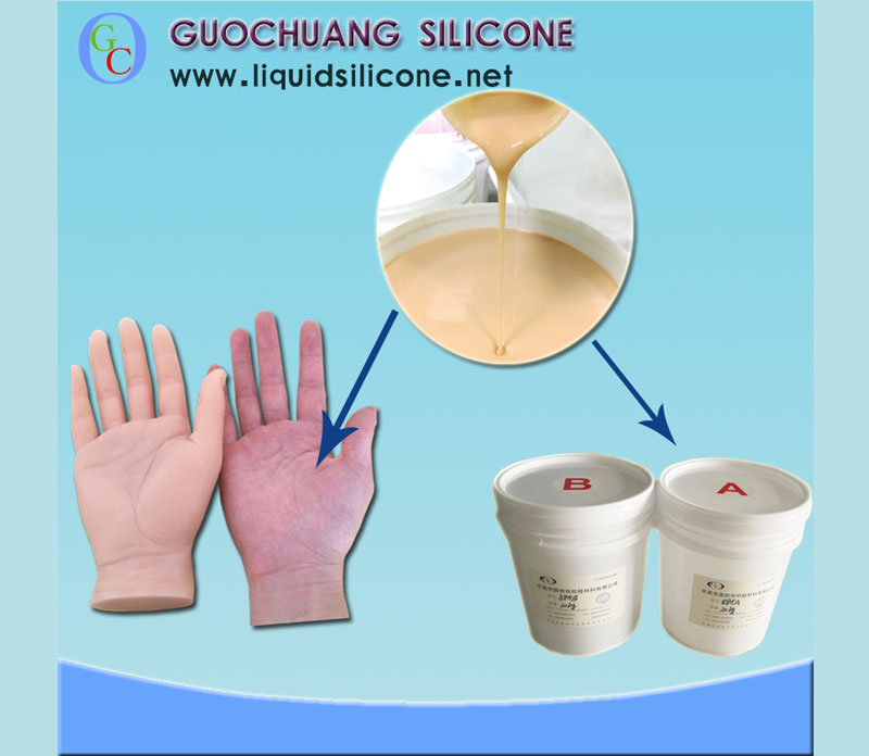 Body Parts Casting medical grade liquid silicone rubber