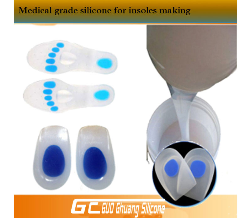 shoe insoles casting silicone rubber