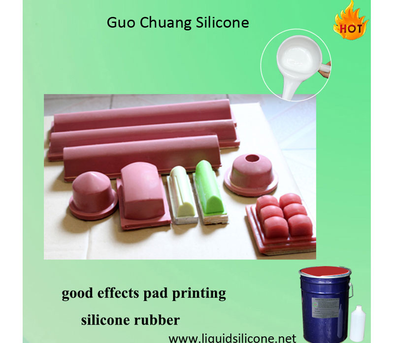 Translucent Platinum Cure Silicone Rubber For Printing Pad Making